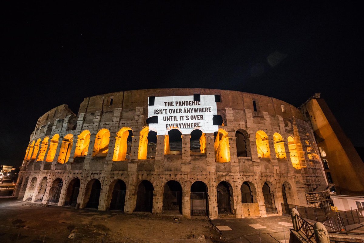 M_asili's tweet photo. Mancano –2️⃣ giorni al #G20Summit: leader del @g20org, non dimenticate di concordare un piano concreto per la vaccinazione del 70% della popolazione *mondiale* entro settembre 2022 🎯 #EndThePandemic https://t.co/CB967PJill