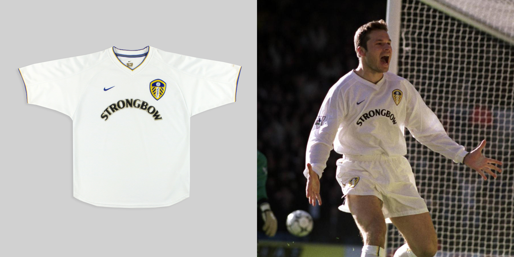 Kit casalingo Leeds 2000-02