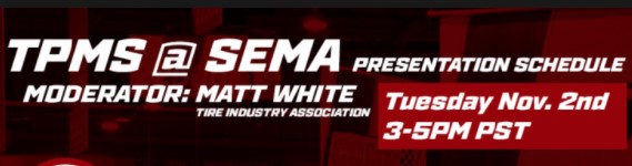 ATEQ <a href="/ATEQTPMSGlobal/">ATEQ TPMS Tools Global</a> will host a seminar Nov. 2 on TPMS trends, developments, etc. at the <a href="/SEMAShow/">SEMA Show</a> featuring 9 industry experts  tirebusiness.com/sema-aapex/ate… <a href="/EtoolsTweet/">Equipment and Tool Institute (ETI)</a> <a href="/anyline/">Anyline</a> <a href="/thetireindustry/">Tire Industry Association</a>