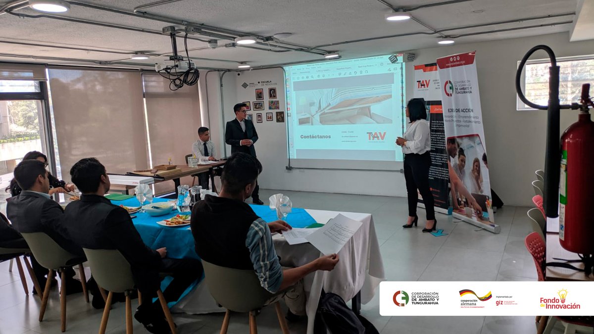 corpoambato's tweet image. #Resultados | La segunda fase del Programa Inspira avanza con grandes resultados. En total 12 grupos de emprendedores se ruenieron con inversionistas a mediados de octubre quienes mostrarón gran interes por los mismos.

Más información: bit.ly/3pMViJI

#ProgramaInspira