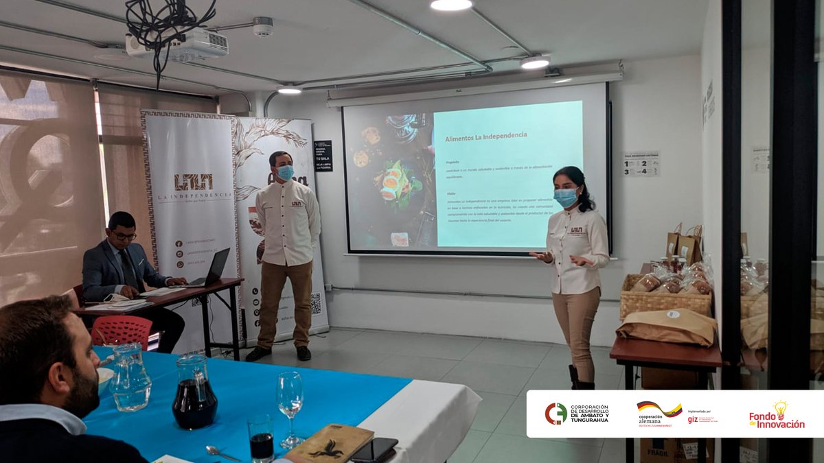 corpoambato's tweet image. #Resultados | La segunda fase del Programa Inspira avanza con grandes resultados. En total 12 grupos de emprendedores se ruenieron con inversionistas a mediados de octubre quienes mostrarón gran interes por los mismos.

Más información: bit.ly/3pMViJI

#ProgramaInspira