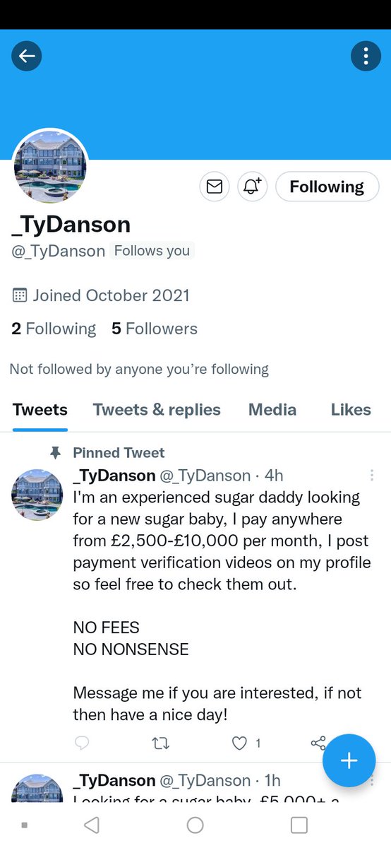 glittertits225's tweet photo. Another #scammer everyone do not trust this man #SCAM #SUS21 😠😠 https://t.co/Nubfy7cfdA