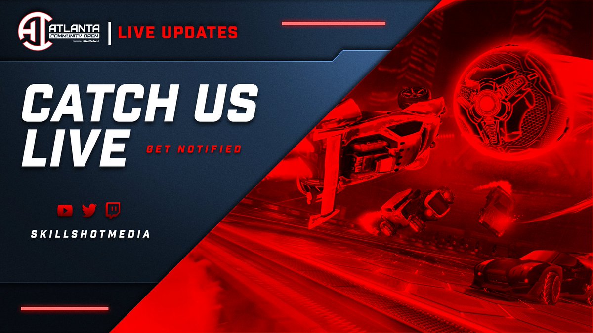 SkillshotMedia's tweet photo. Tonight is the night we crown the October #ATLOpen #RocketLeague series champions!π€©
Which driving duo will smash their way to victory?π
Head on over to https://t.co/CYmHw9tP4t and find out during the LIVE #IATLGG Finals tonight at π6pm ET! https://t.co/iTN26bvzOe