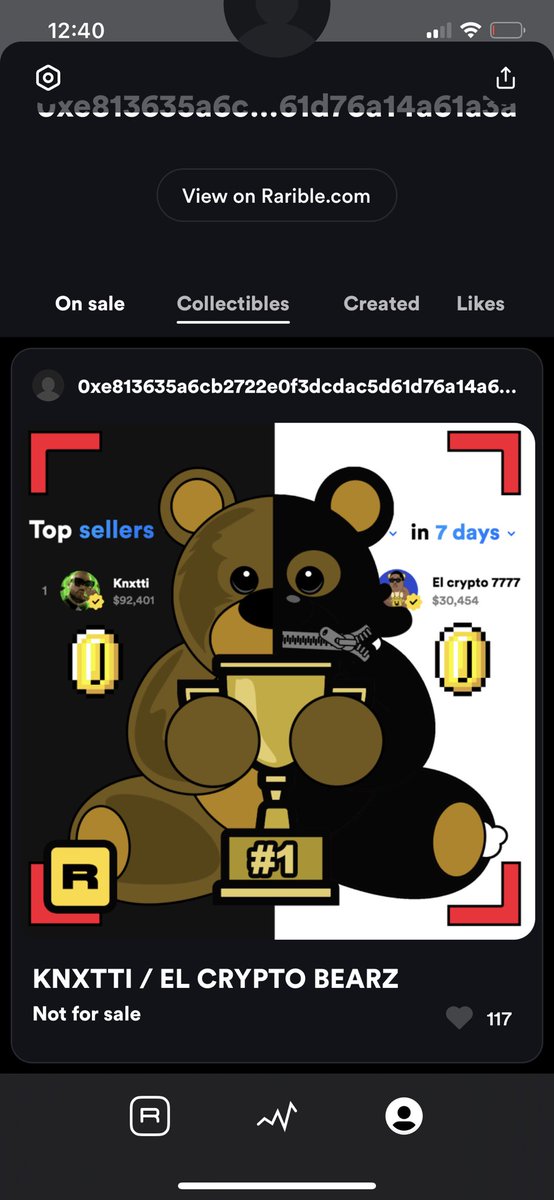 TheRealLyrik00's tweet photo. @RareBearz THE COMMUNITY IS REAL https://t.co/qaHnalcqTX