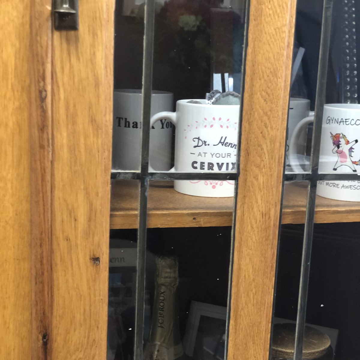 At least my Gynae has a sense of humour