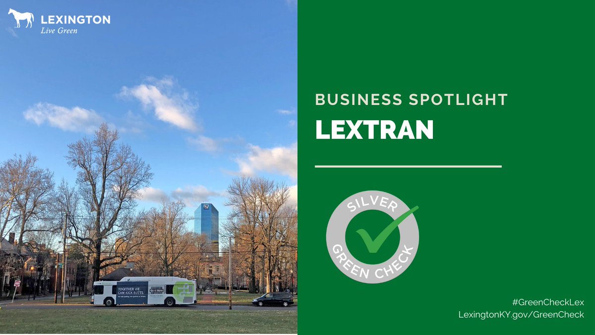 livegreenlex's tweet photo. The wheels on the @Lextran bus... are pretty green! They recently achieved silver #GreenCheckLex status during their re-certification, thanks in part to a permeable parking lot, electric buses & a LEED-certified building.πhttps://t.co/hsHnO2QMlI https://t.co/lrHD2Q5rKQ