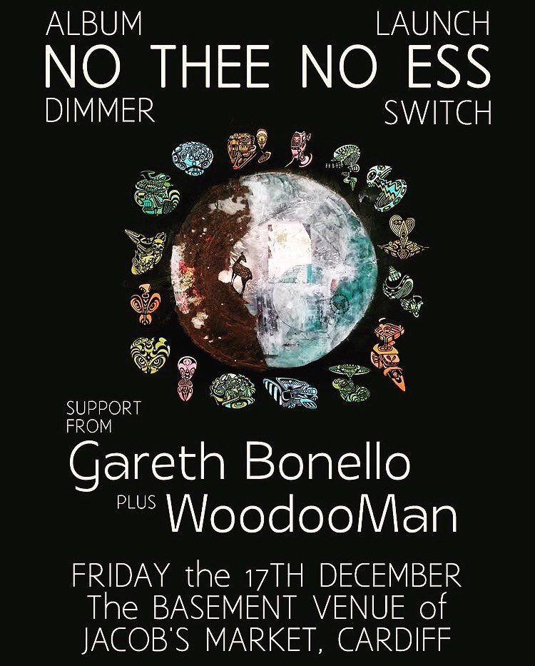 apHUW's tweet photo. So here it is: the first WoodooMan gig, in support of my brothers - No Thee No Ess for the launch of their new album, which is amazing btw! #NewMusic #gig #decembershows #livemusic #punkasfuck #psychedelicrock #underground https://t.co/abNKpnLOpO