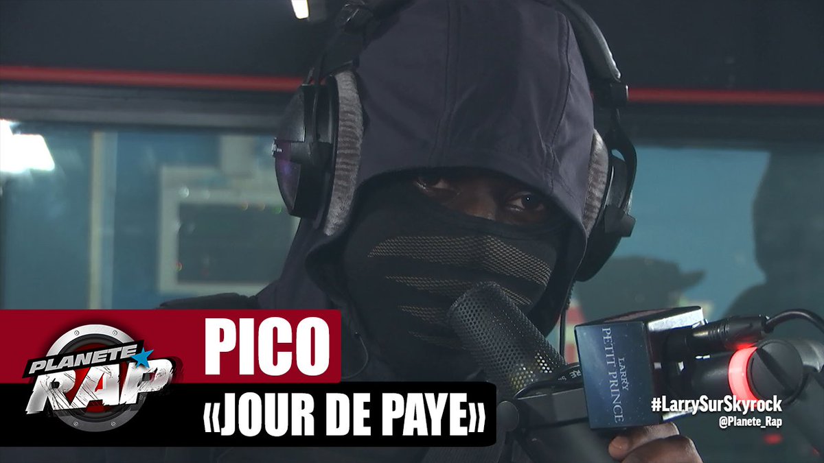 Planete_Rap's tweet photo. 🥷Ce soir Pico envoie son morceau "Jour de paye" en live ! #LarrySurSkyrock 
(cc @Laurentbouneau @fredmusa @SkyrockFM)

👉https://t.co/bvwppkBjm0 https://t.co/3GkSLKnMhB