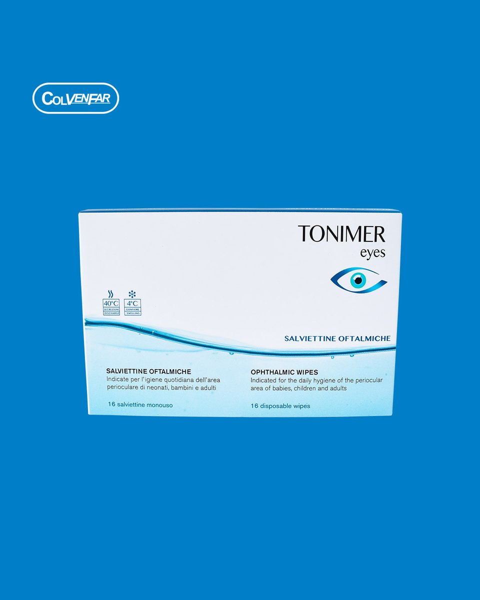 colvenfar's tweet photo. Toallitas oftálmicas desechables humedecidas en una solución que contiene ácido hialurónico enriquecida con extracto de Hamamelis y aciano.
Elimina eficazmente las secreciones de parpados y pestañas.

🛒 https://t.co/zYhN54Igf7 https://t.co/qGVjRz3EcR