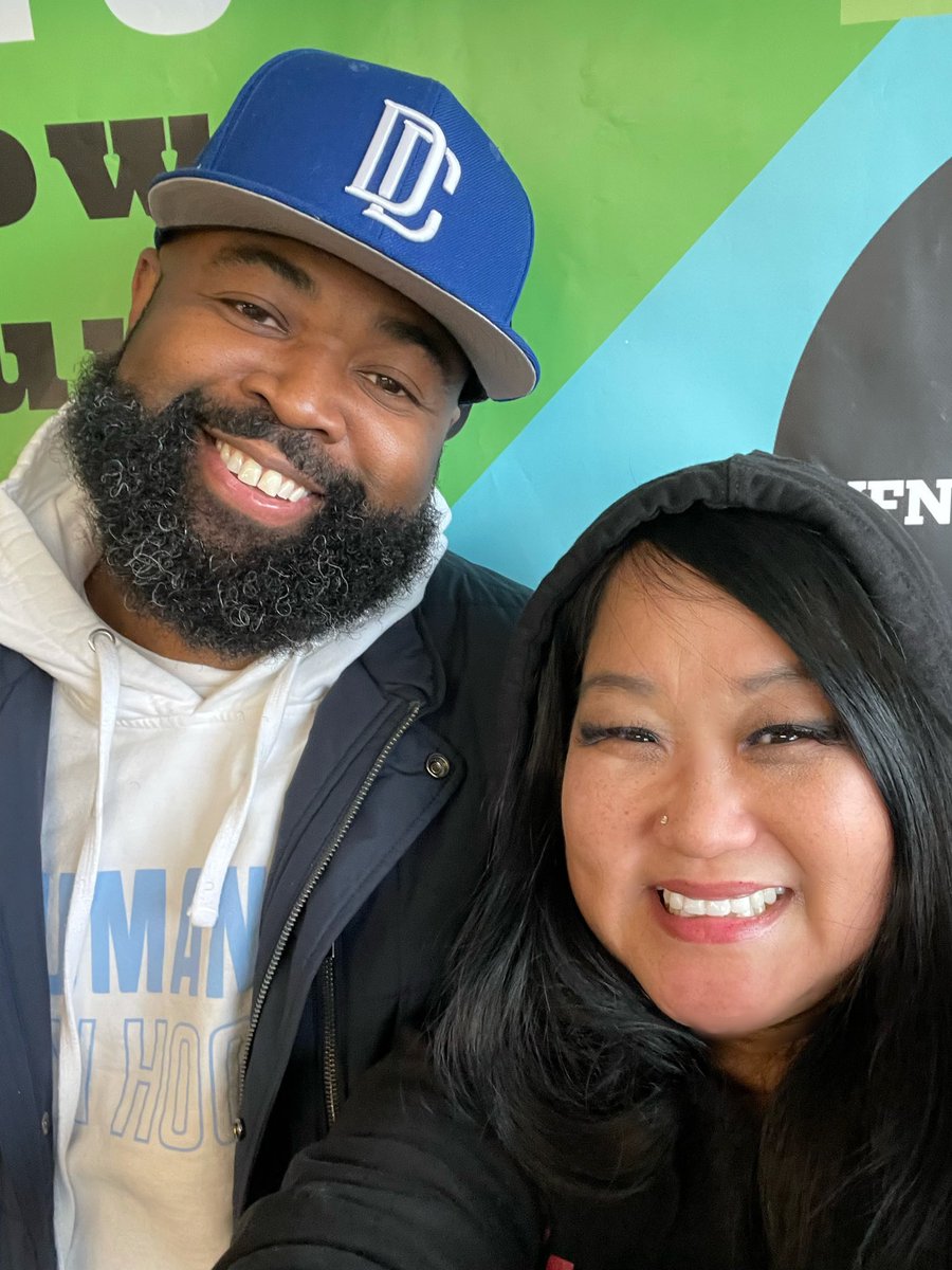 onefunnygook's tweet photo. In-studio this morning with formerly incarcerated Abolitionist, Criminal Justice Professor, Community Scholar and
Co-founder of Humanize My Hoodie Movement… @IamJasonSole! #livingloud #episode172 #interview #wfnu #frogtowncommunityradio 🐸 https://t.co/DCSNTFEHDT