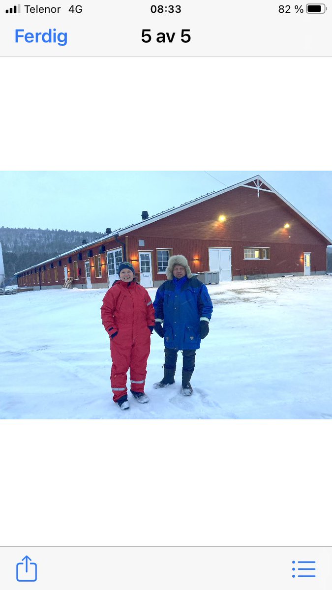 På gårdsbesøk hos dyktige Anne May Olli og Tor Mikkel Eira i Karasjok   #Nortura bondens selskap   Takk for varm mottakelse i et fjøs der både dyr og mennesker trives.