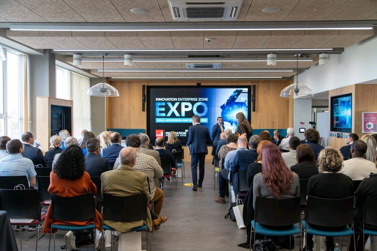 We held 1st ever Innovation Enterprise Zone EXPO. Fantastic engagement, great atmosphere and valuable showcase and insights into #staffsinnovation and skills support #iezEXPO