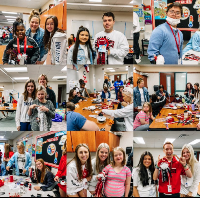 Spent 2nd period with some of our favorite friends making mums and garters for tomorrow!!! 

They’re ready! Are you? 

HoCo shirt, mums and garters TOMORROW! 

@kyliemlaplante <a href="/AllyCasstevens/">Ally Casstevens</a>