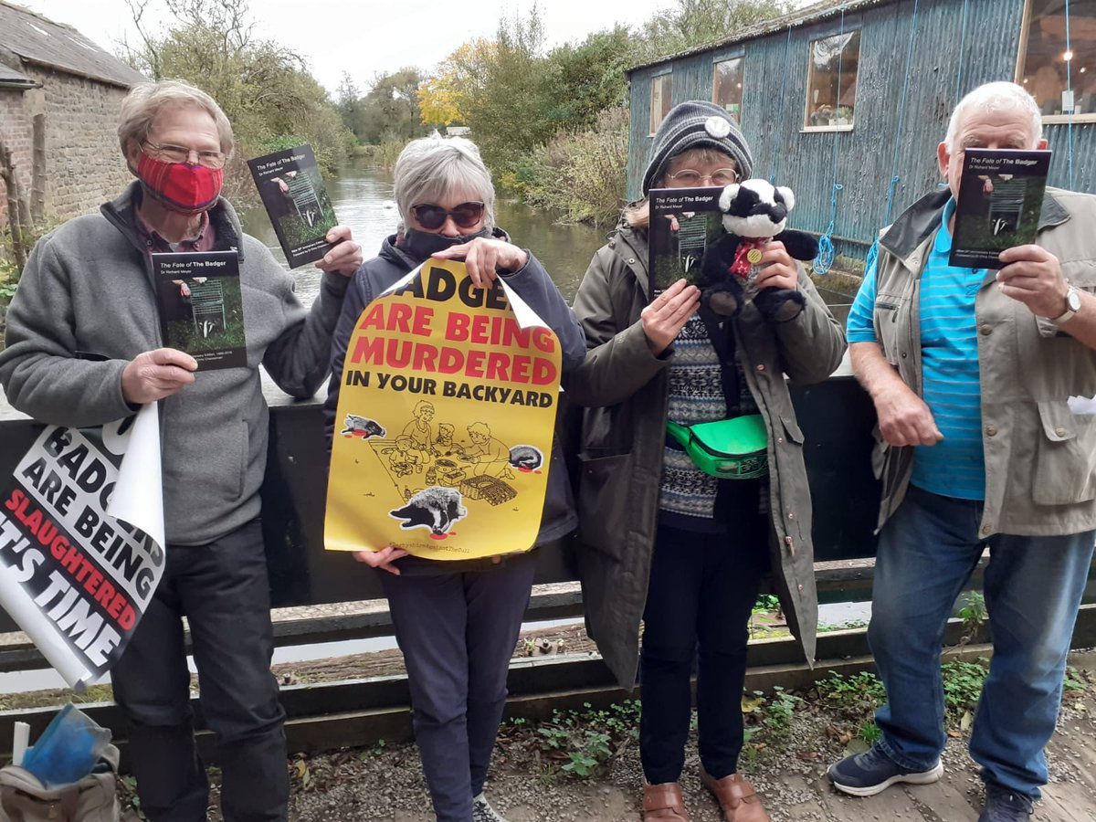 Dr Richard Meyer (aka Richard Mark Martin) (@drrichardmeyer) on Twitter photo These great Badger Battlers <a href="/derbyshireATC/">DerbyshireAgainstTheCull</a> stocking up my book <a href="/FateofTheBadger/">TheFateofTheBadger</a> - like me old, but NOT out of date! They're fighting to turn "The 'Dastardly Dales of Death for Brock's Clan' back to 'The Delightful Derbyshire Dales'" <a href="/cliveswinsco/">Clive Swinsco</a> <a href="/BadgerTrust/">Badger Trust</a> <a href="/AmeleaTeckel/">Amelea Teckel</a> These great Badger Battlers <a href="/derbyshireATC/">DerbyshireAgainstTheCull</a> stocking up my book <a href="/FateofTheBadger/">TheFateofTheBadger</a> - like me old, but NOT out of date! They're fighting to turn "The 'Dastardly Dales of Death for Brock's Clan' back to 'The Delightful Derbyshire Dales'" <a href="/cliveswinsco/">Clive Swinsco</a> <a href="/BadgerTrust/">Badger Trust</a> <a href="/AmeleaTeckel/">Amelea Teckel</a>