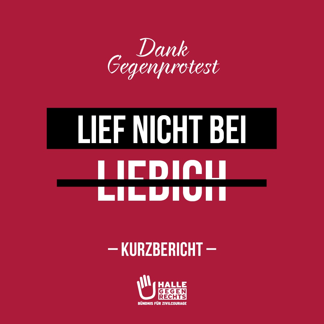 HalggR's tweet photo. #hal2710 Teilnehmer_innenanreise blockiert, Neonazi ohne Publikum: Lief nicht bei Liebich – unseren Kurzbericht findet ihr jetzt bei facebook.
👉 https://t.co/n14FiVcBHS https://t.co/3VQur3LgwT