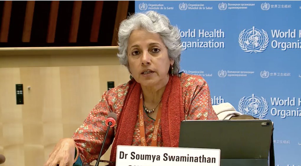 'We have enough vaccine production in the 🌎. In fact, if we had shared the 6.8B doses equitably, we would have had 40% coverage everywhere by now. The issue is prioritization of those parts of the world that don't have adequate vaccines.' -@doctorsoumya @WHO #VaccinEquity