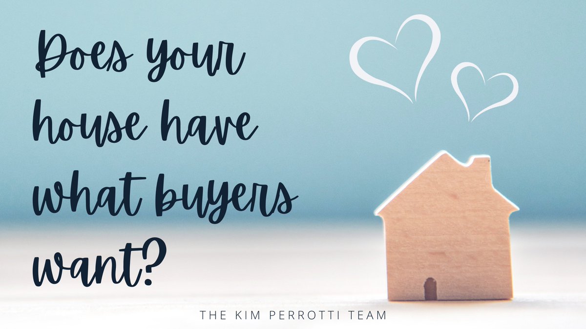 ❓What do you think, does your home have what buyers want?  Find out by reading our latest blog post here:
👉 bit.ly/what-do-buyers…