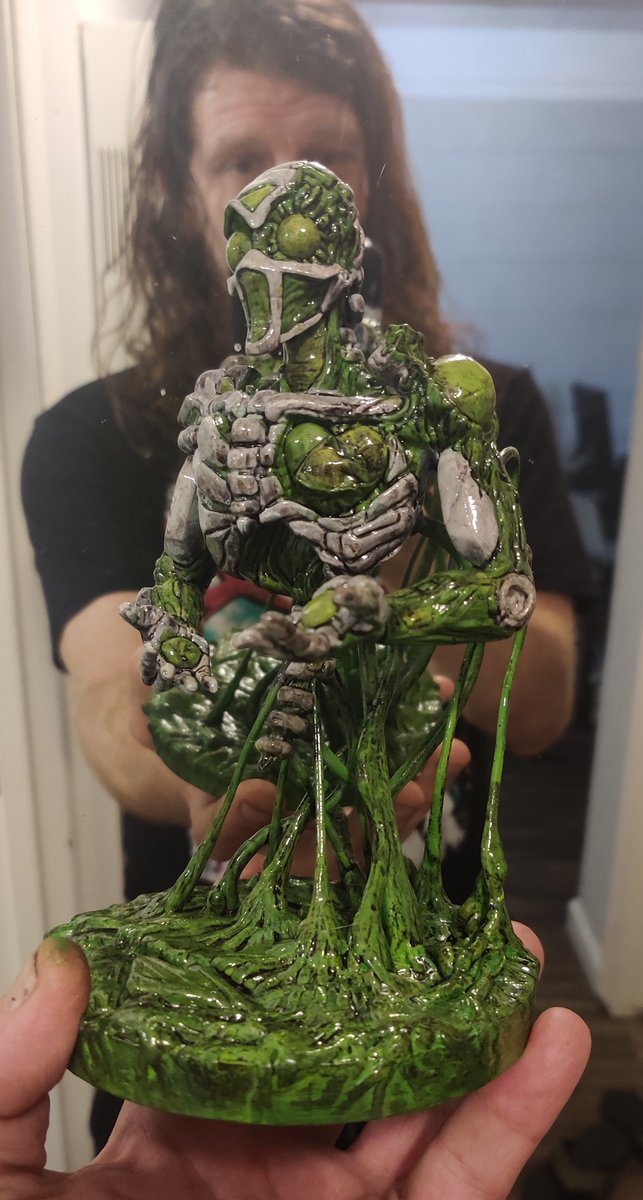 #3d #3dprint #3dprinted #zbrush #artist #3dartwork #model #3dmodeling #comic #toy #nft Linked #soon #painted #collectable #333