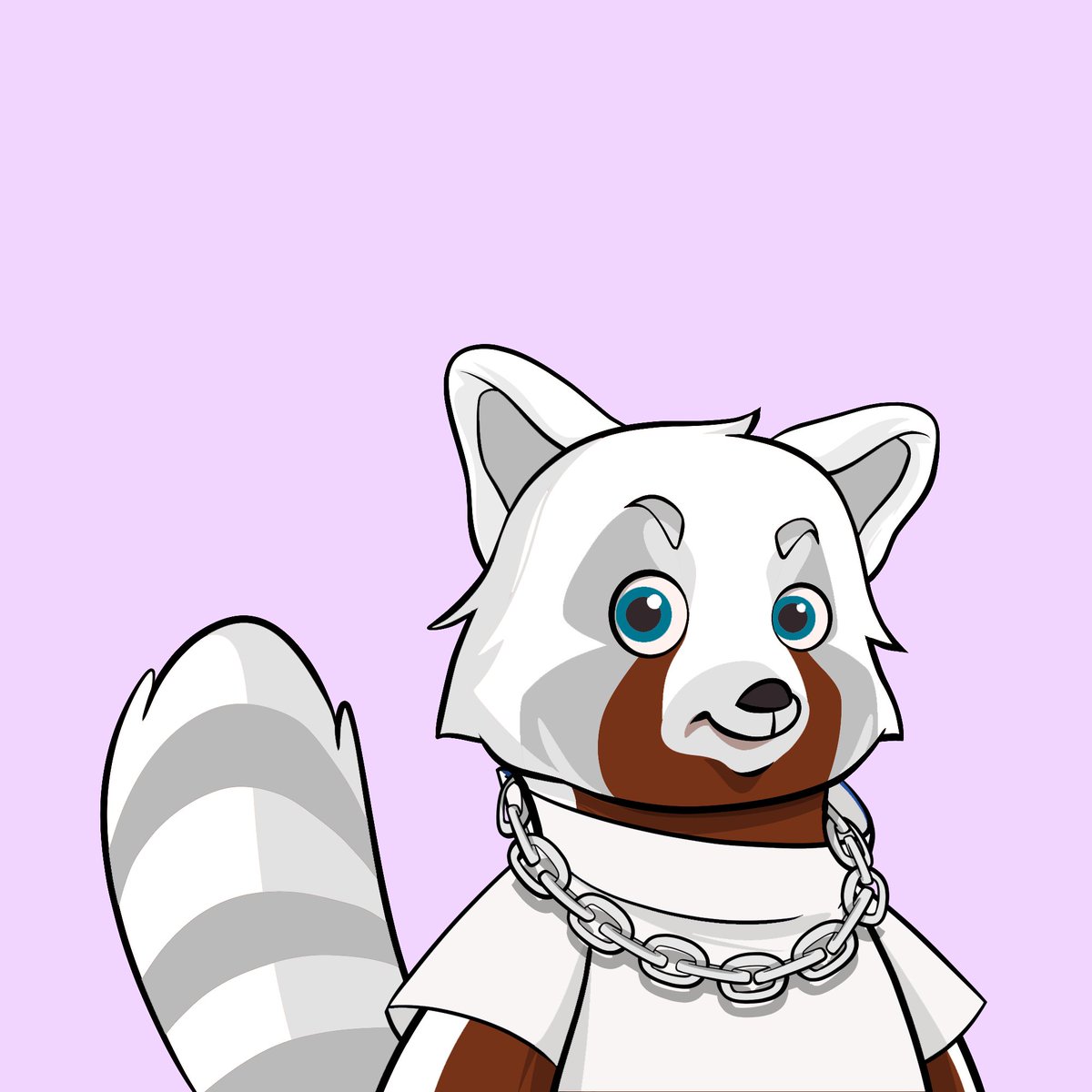 RedPandaCrew's tweet photo. New Crew Members at 5pm EST! First of its kind rainbow panda, looks rare👀 Reminder to all owners, join our discord (link in bio)! https://t.co/cQLprFVABk