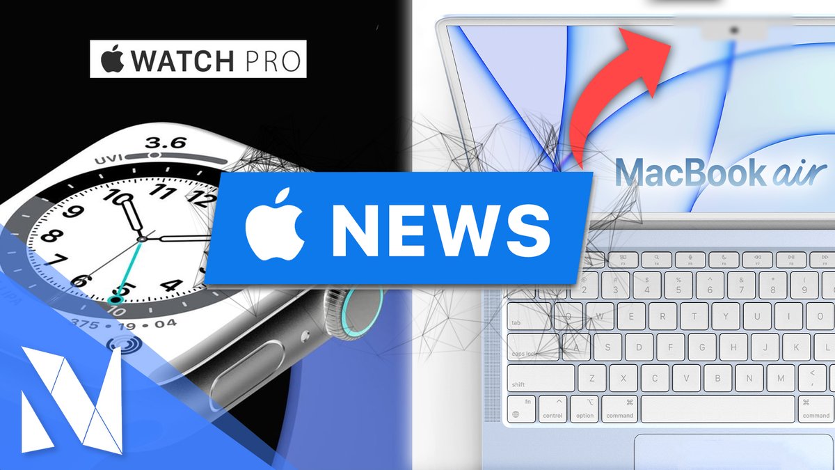 NilsHendrikWelk's tweet photo. iOS 14.8.1 ist da🔥, eine mögliche "Apple Watch Pro"⌚️ wurde geleakt und es gibt erste Hinweise auf ein Macbook Air 2022 mit Notch, MagSafe und weißen Displayrändern 🚀 Mehr JETZT in den aktuellen Apple News auf meinem Kanal 😁✌🏼 #AppleNews #iOS1481
--> https://t.co/skx5LXaPLa https://t.co/bgdGnbPkFD