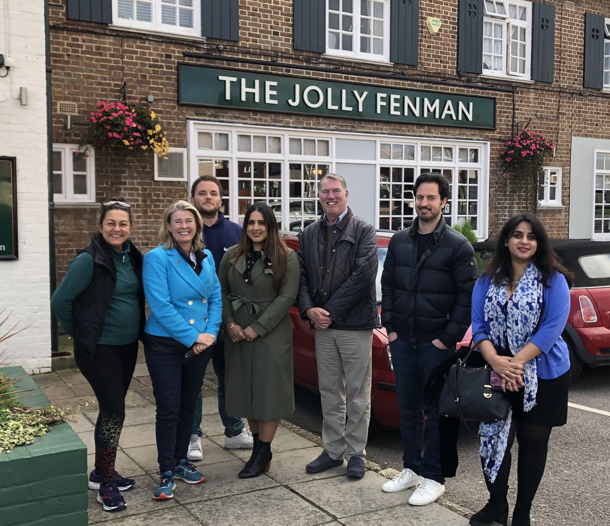 Here comes Kent!  Great to meet lovely friends outside the Jolly Fenman in Old Bexley &amp; Sidcup before going canvassing to support <a href="/Conservatives/">Conservatives</a> in upcoming by-election <a href="/bexleynews/">🇬🇧Making Bexley Even Better🇬🇧</a> <a href="/ET_Conservative/">E&T Conservatives</a> <a href="/BexleyheathTory/">Bexleyheath & Crayford Conservatives</a>