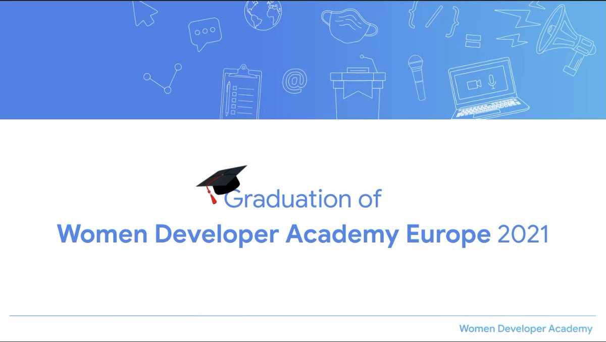 RFreimane's tweet photo. Just had the last meeting of @Google Women Developer Academy, 🤯 4 weeks flew by so fast! 
But in these weeks I learned a lot and made some new friends! ♥️ 

Very valuable experience, thank you! #wda #wdaeurope https://t.co/zvM8dn5nWZ