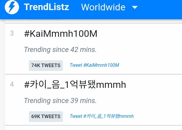 Dünya Gündemi; #3 #KaiMmmh100M #4 #카이_음_1억뷰됐mmmh KAI MMMH 100 MILLION #KAI #카이 #엑소카이