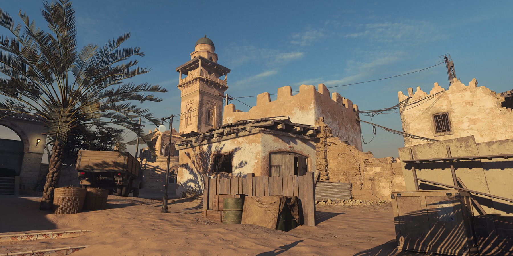 Desert Siege map in Call of Duty: Vanguard