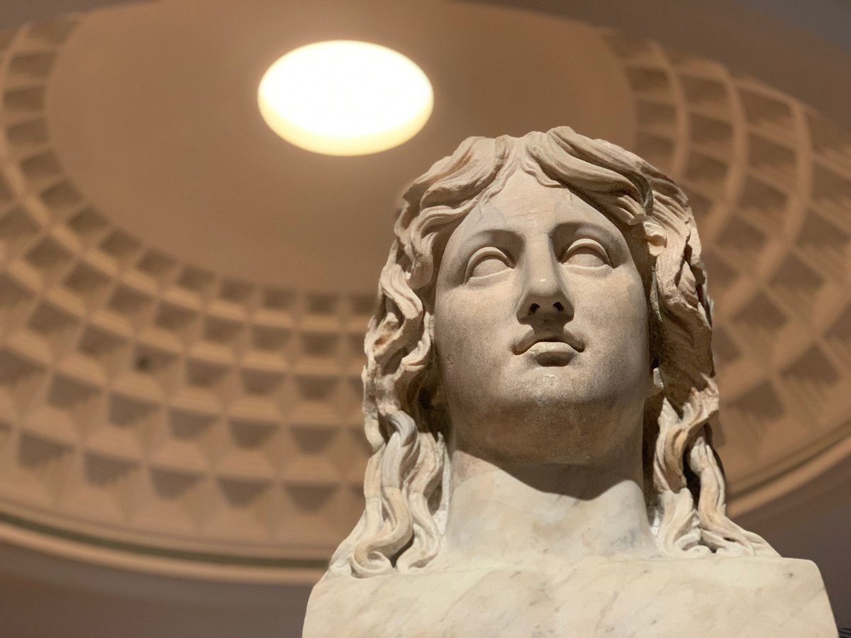 sluggishflow's tweet photo. P. 1 Statue of Fortuna, 150-200 CE
P. 2 Statue of a Priestess, About 25 - 50 CE
P. 3 Statue Head of Germania, 1st - 2nd century CE

Suzhou Museum (West), Rome: city and empire

“Vera incessu patuit dea.
(The goddess indubitable was revealed in her step.)”

https://t.co/dcdFMoGeCo https://t.co/jP62sR8SML