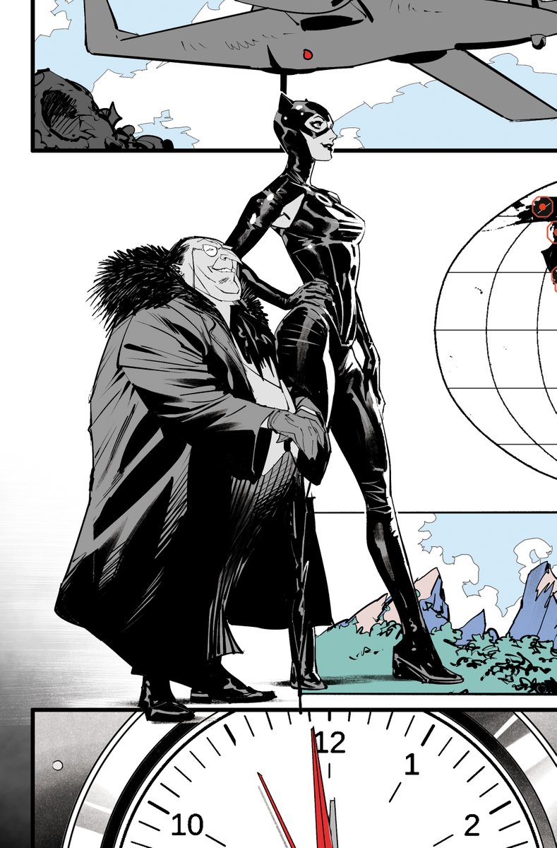 Sneak peek at the Penguin story by Danny DeVito and myself  @DCComics @thedcnation @DCBatman 