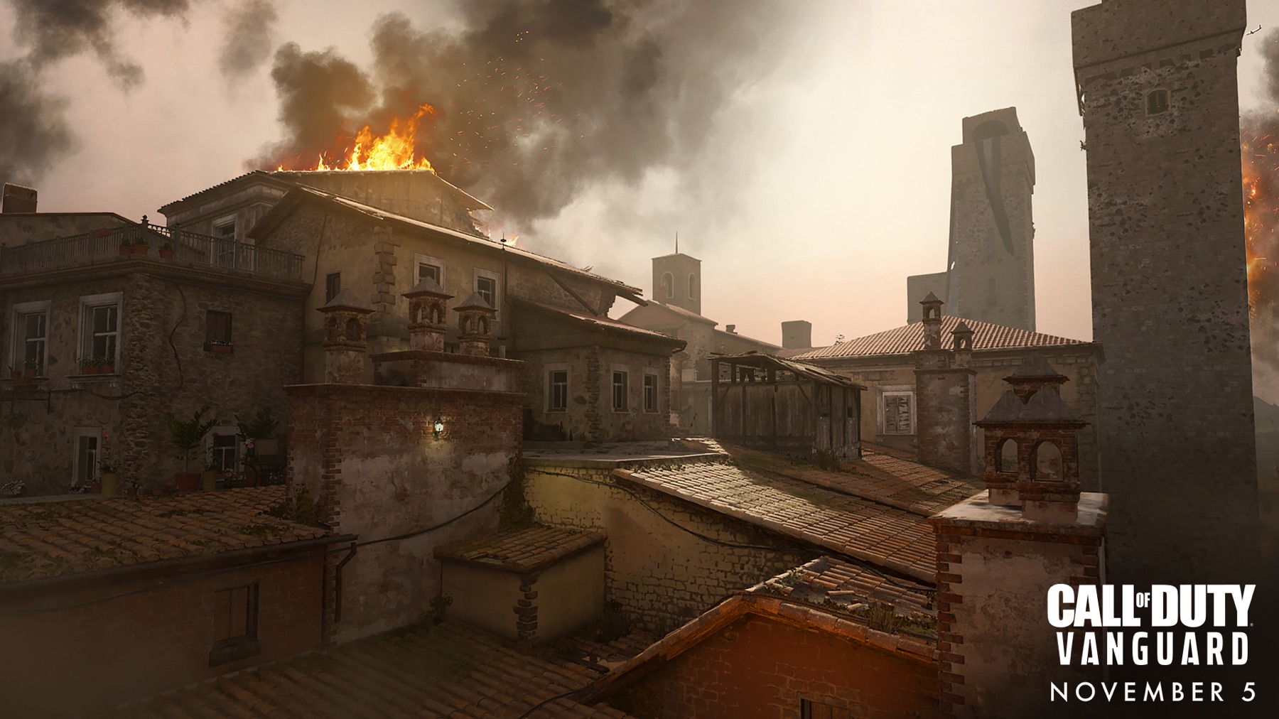 Tuscan map in Call of Duty: Vanguard