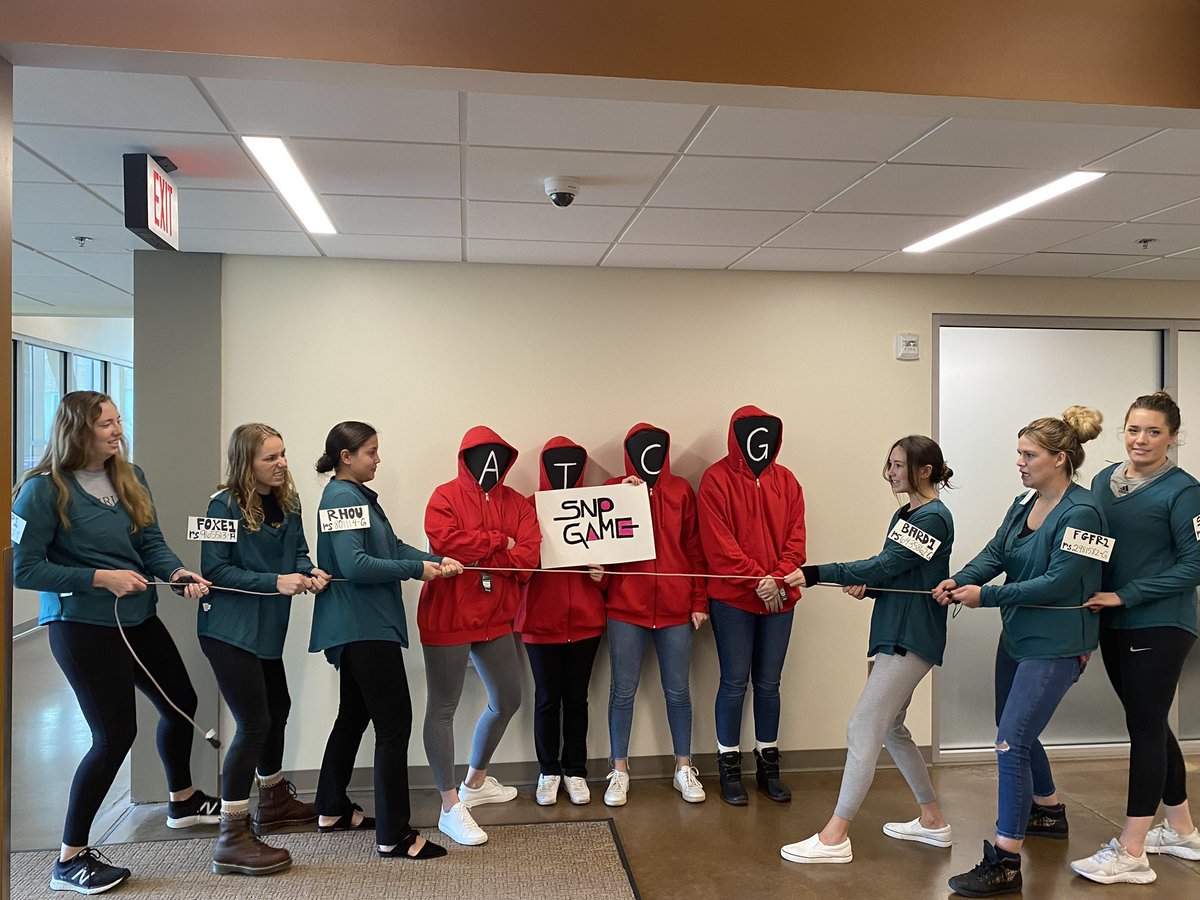 ASGCGP 1st years may be late to the game, but we are playing to win! Help the SNP Game win #Hallogene21 by liking this post and RT to share!!! #GCChat <a href="/AugustanaSD/">Augustana University</a> <a href="/netflix/">Netflix</a> @NetflixFilm <a href="/NetflixGeeked/">Netflix Geeked</a> <a href="/NetflixIsAJoke/">Netflix Is A Joke</a> #SquidGame