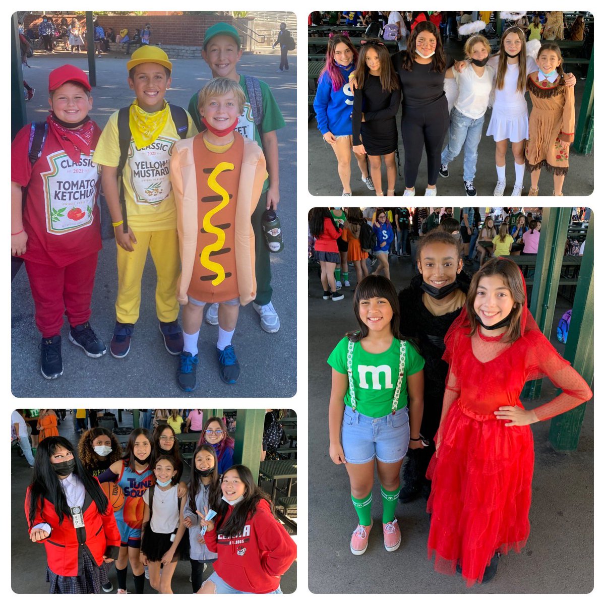 Costume fun at Ramona, today!!