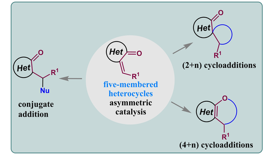 Asymmetric Addition and Cycloaddition Reactions with Ylidene-Five-Membered Heterocycles (Blay) onlinelibrary.wiley.com/doi/10.1002/ad…