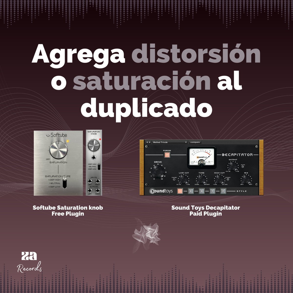 za_records's tweet photo. ¡Cómo conseguir un bajo gordo!
Si quieres mejorar el sonido de tu bajo y que suene más gordo y lleno, estos consejos te van a servir muchísimo
#musicproducer #musicproductiontips #mixingtips #productiontips #mixing #musicmaker #beatmakers #wavesplugins #audiomixing #mezclas https://t.co/WBCJioKEcI