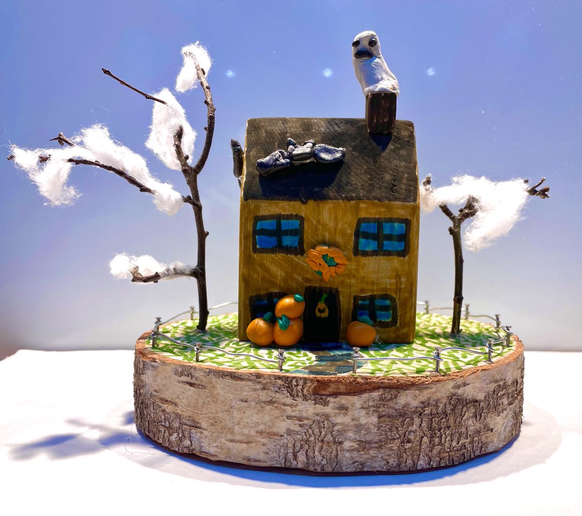 mrreidy78's tweet photo. ⁦@OPA_BL⁩ ⁦@OPABL_4G⁩ Lois saw a display like this in a shop window in Hornsea, so when we got home she wanted to create her very own spooky halloween scene!! #happyhalloween https://t.co/zXisqS40ZF