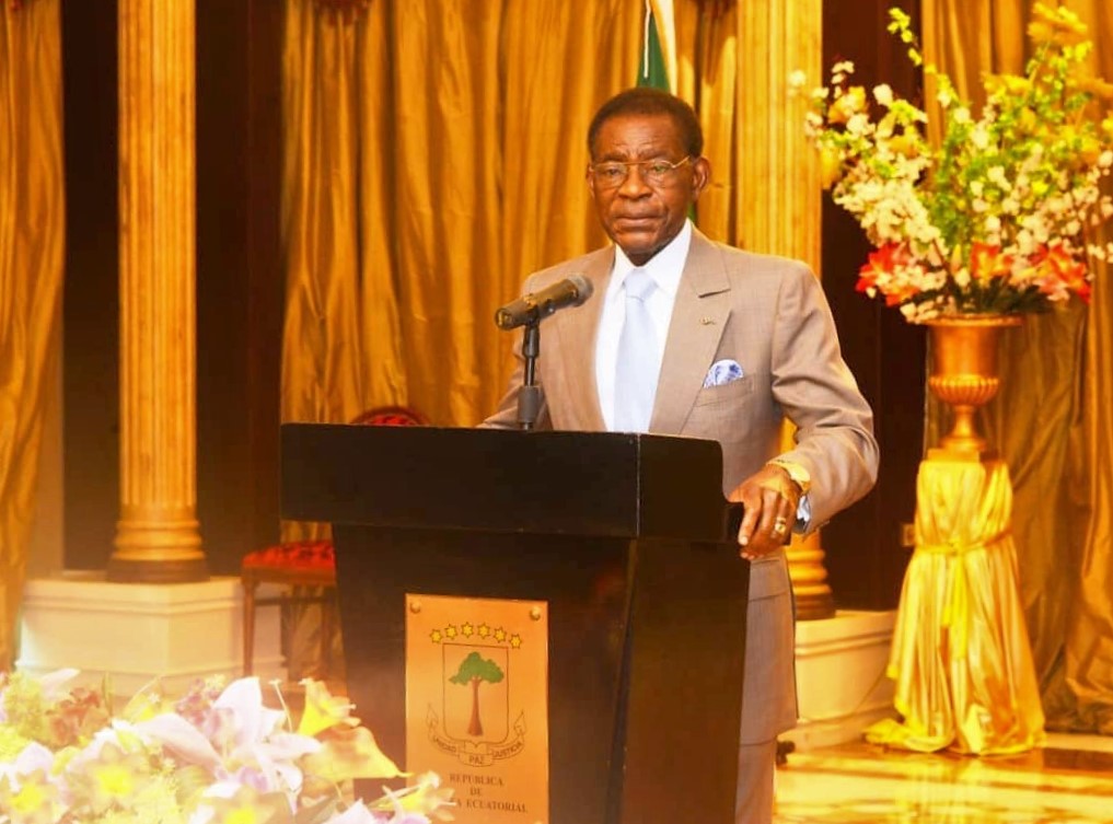 Los Presidentes de Guinea Ecuatorial y la República Popular China intercambian impresiones bit.ly/2ZDIzya