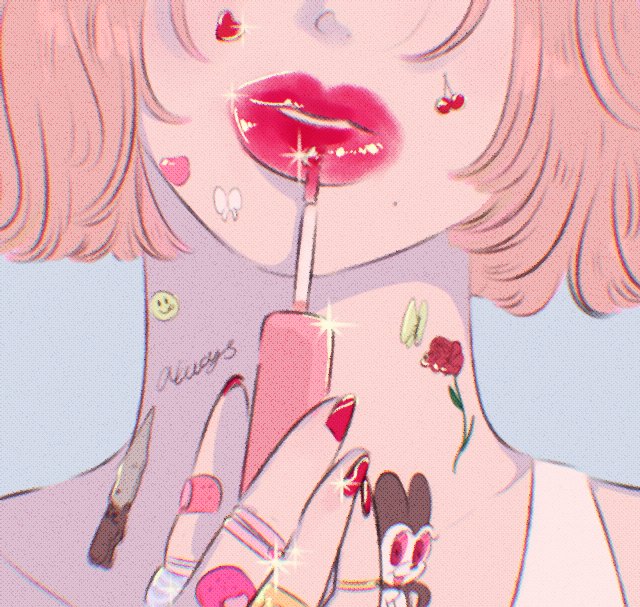 「lipstick」 illustration images(Popular)