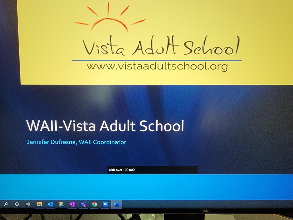 Workability II (WAII) programs in adult schools in California providing access and equity for students. #CAEP21 #adultEDU