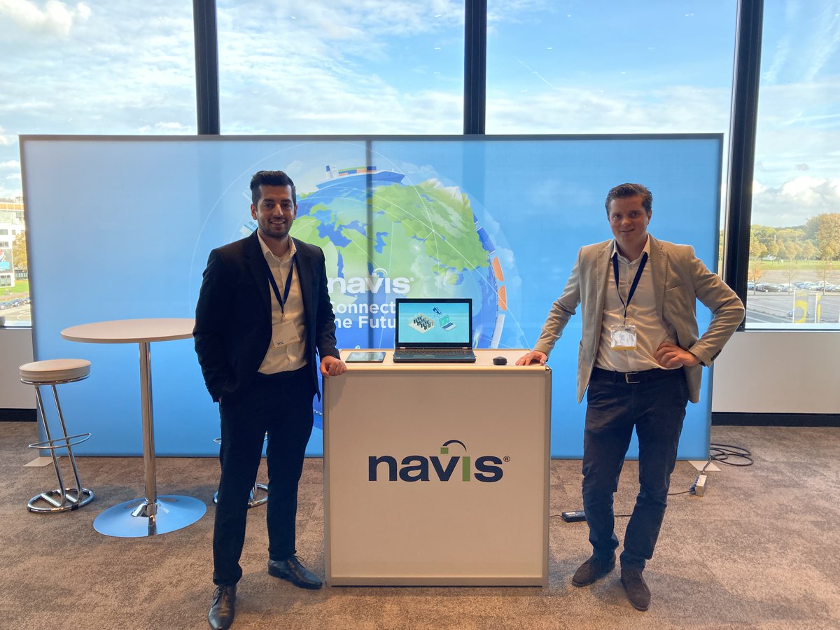 KalerisOfficial's tweet photo. Navis had a great #session at #TOCConnect this week! Bas Mötter, Kunal Singh & Peter Miedema met with industry leaders, partners & customers again face-to-face for some much overdue #networking and a session on #automation in the industry. #CustomerObsessed #BetterTogether https://t.co/ZcUZfQv8O2