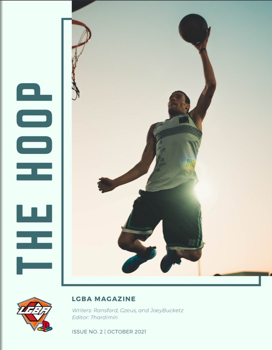 LGBA PSN HOOPS v2 is now out!! More insights about week 2, Team dramas, and more. Check it out!

online.fliphtml5.com/zvtcg/fyzj/#p=1

Shout out to our hardworking Hoops magazine team @AceZeus19
<a href="/thardimin/">Thardimin</a> <a href="/heyheyheyitsrj/">RJ White</a> <a href="/JoeyBucketz11/">Joey</a> 

<a href="/Big_Brudda_PURP/">Coach Purp</a> <a href="/2kDiscord/">SQUAD FINDER</a> <a href="/WalkOnWarriors/">⚠️ Walk-On Warriors</a>