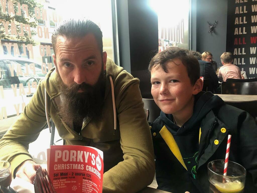 Tried Porky's restaurant today in London and it was amazing!!! 
.
.
.
.
#bearded #beardgang #beard #beardlove #beardedmen #beardstyle #beardlife #beardsofinstagram #instabeard #epilepsywarrior #dad #instagood #instadaily #epilepsyawareness #dadbod #beard… instagr.am/p/CVlP3f-Npgy/