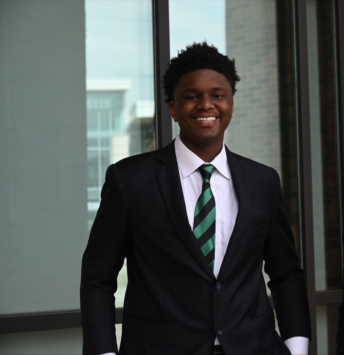Meet our Student Spotlight, <a href="/UNTBSUPrez/">Jermaine Turner</a>! Jermaine majors in Integrative Studies here. Jermaine is the <a href="/UNTBSE/">#BSE2K23</a> President and <a href="/UNTSGA/">UNT SGA</a> Intern Program Director.

To read about Jermaine Turner, visit studentaffairs.unt.edu/student-spotli…