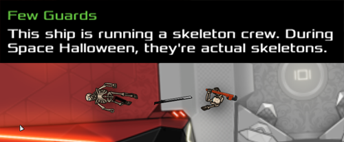 Heat Signature is 50% off and Space Halloween is back! 

Til the 4th of November:

⚰ You can no longer die
💀 Skeleton crew now actual skeletons
👻 Ghost missions now make you an actual ghost

Grab it with both your bony hands: store.steampowered.com/app/268130/Hea…