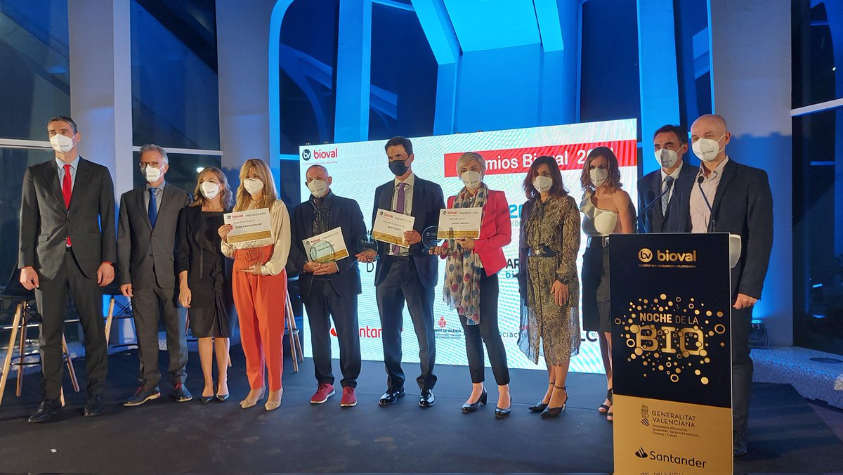 VLCTechCity's tweet image. 🏆Las empresas premiadas en los #PremiosBIOVAL son: 

🩺BIOsalud: @Arthexbiotech
⚙️BIOindustrial: Perseo Biotechnology
🥑BIOagrolimentario: @Monteloeder
🚀BIOstartup: @DawakoMedtech

🚀👏🏻 Enhorabuena por este reconocimiento y ayudar a posicionar València como hub innovador.