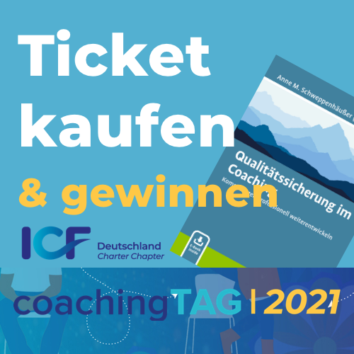 Der coachingTAG 2021 - wir treffen uns in Mörfelden! Wir verlosen unter allen, die bis Sonntag ein (bezahltes) Ticket haben, ein Exemplar von Anne Schweppenhäußer's Buch "Qualitätssicherung im Coaching”. Infos hier: eventbrite.de/e/coachingtag-…