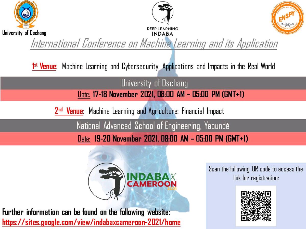 Indaba X is a conference which aims at strengthening the community of practitioners, researchers and enthusiasts in the field of #MachineLearning and #DeepLearning. It is an annual Pan African event held in several countries including Kenya, Togo, Senegal, Sudan and South Africa.