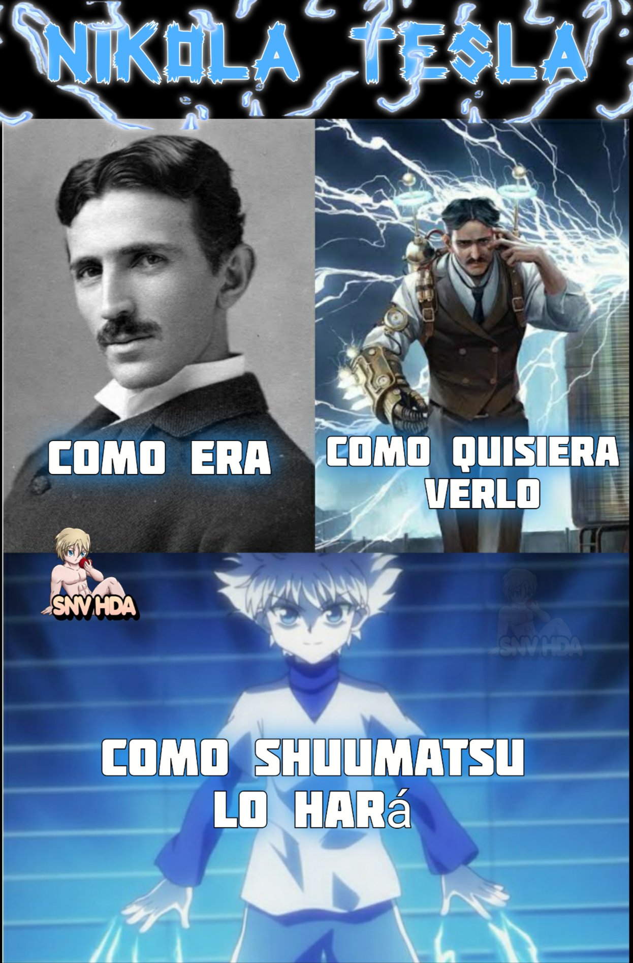 Antes, o meme era só dos três últimos, aí agora chegou Shuumatsu