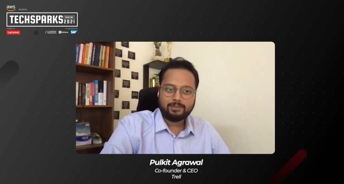 YourStory (@yourstoryco) on Twitter photo Our mission is to build an amazing community of Indians who can come together, share relevant content around their passion & interest and inspire others to make better decisions, says <a href="/pulkitagrwl/">Pulkit Agrawal</a>, Co-founder & CEO, <a href="/TrellApp/">Trell</a>.
<a href="/Sindkash/">Sindhu V Kashyap</a> #TechSparks2021 Our mission is to build an amazing community of Indians who can come together, share relevant content around their passion & interest and inspire others to make better decisions, says <a href="/pulkitagrwl/">Pulkit Agrawal</a>, Co-founder & CEO, <a href="/TrellApp/">Trell</a>.
<a href="/Sindkash/">Sindhu V Kashyap</a> #TechSparks2021