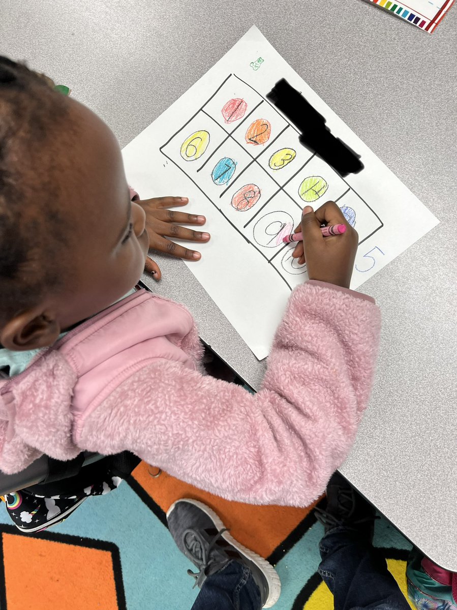 GarzaClass's tweet image. Pt. 2 from yesterday, my students practiced writing their digits using Ten Frames. I was so proud of how well they followed along! Afterward, we practiced counting to 10 using our fingers!
@MRobinsonElem #MathLessons #TenFrameCounting